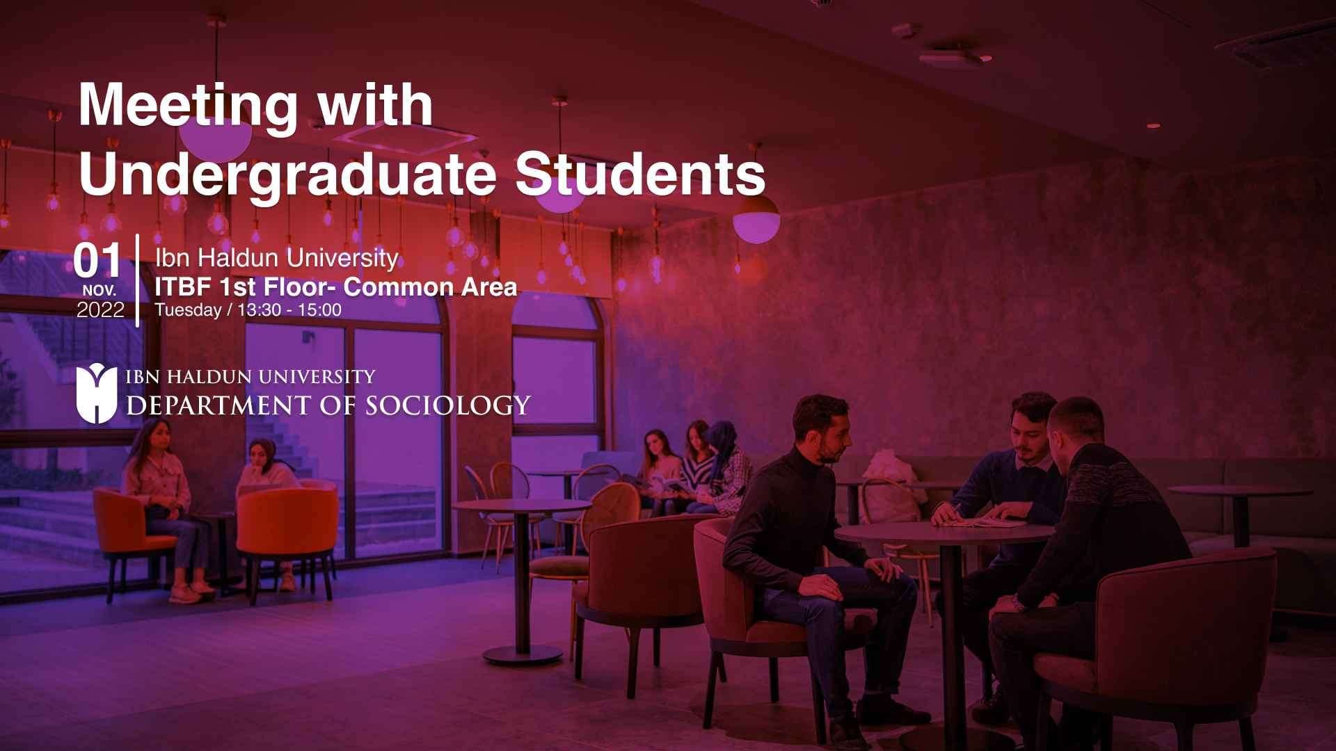 Meeting with Undergraduate Students
