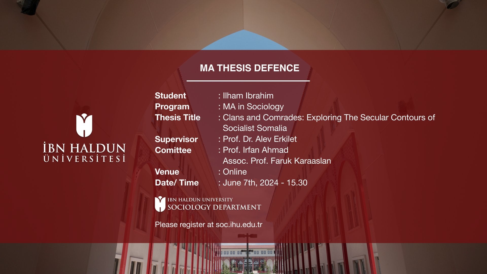MA Thesis Defense