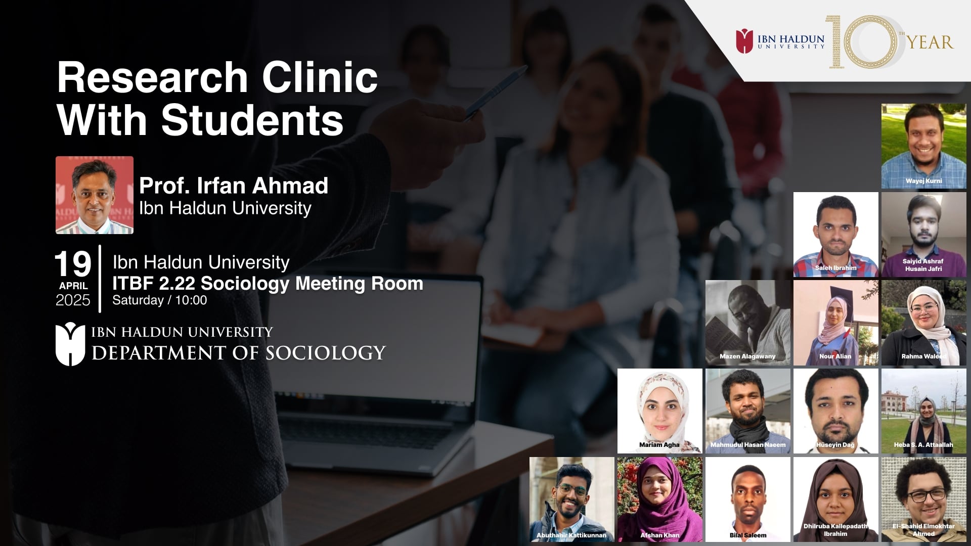 Research Clinic With Students