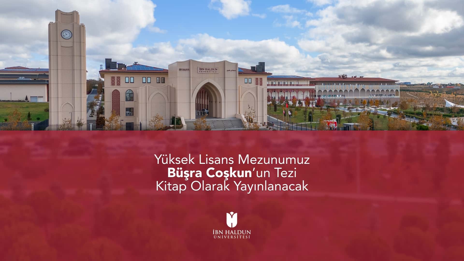 Our Master’s Graduate Büşra Coşkun’s Thesis to Be Published as a Book