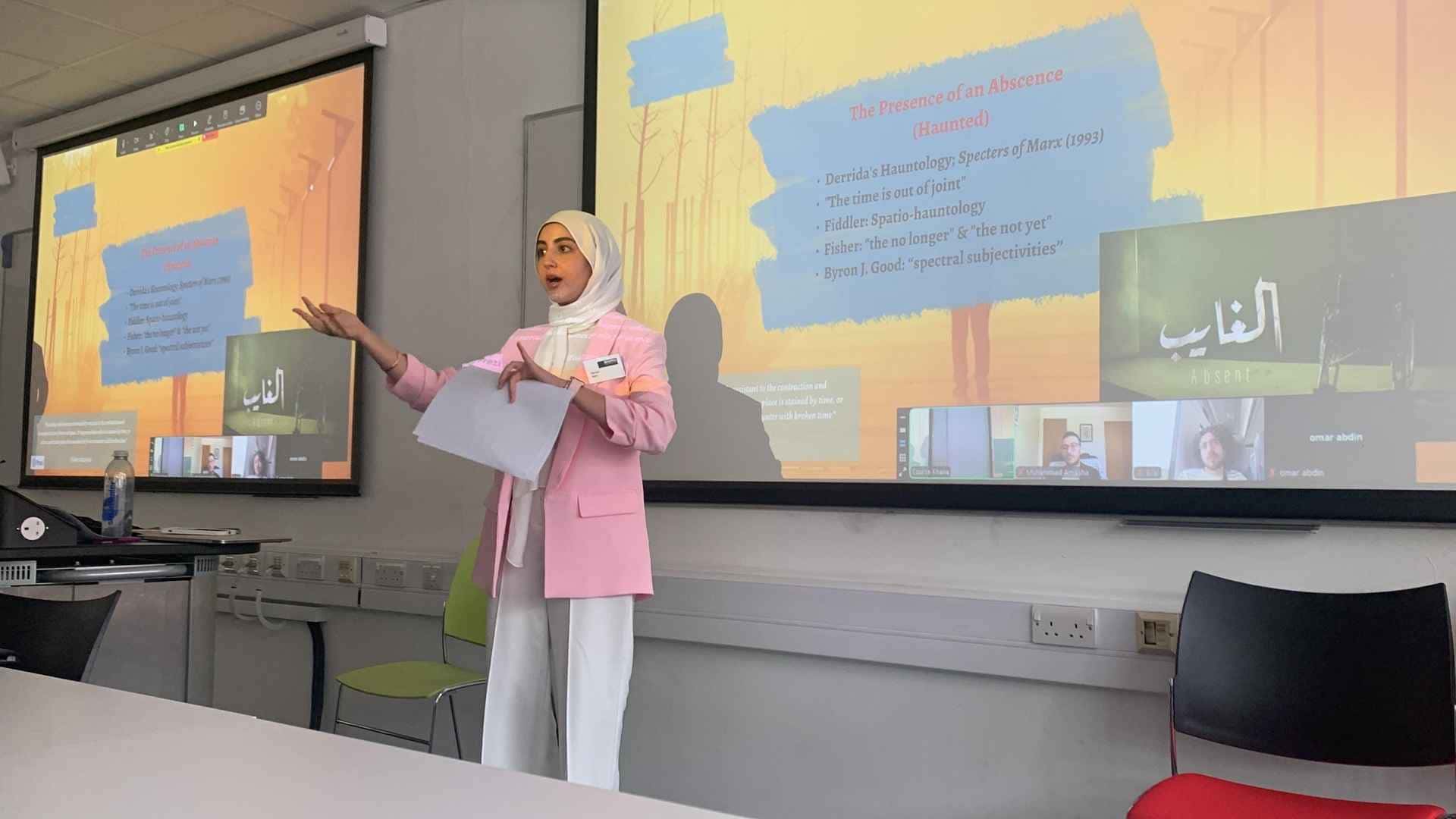 Our PhD Student Mariam Agha Presented Her Research at International Conferences