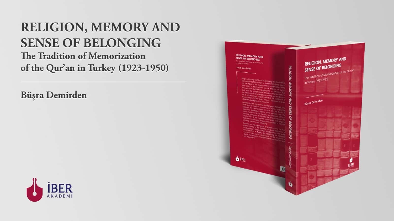 The Thesis of Our Sociology Master’s Program Graduate Büşra Demirden Has Been Published as a Book