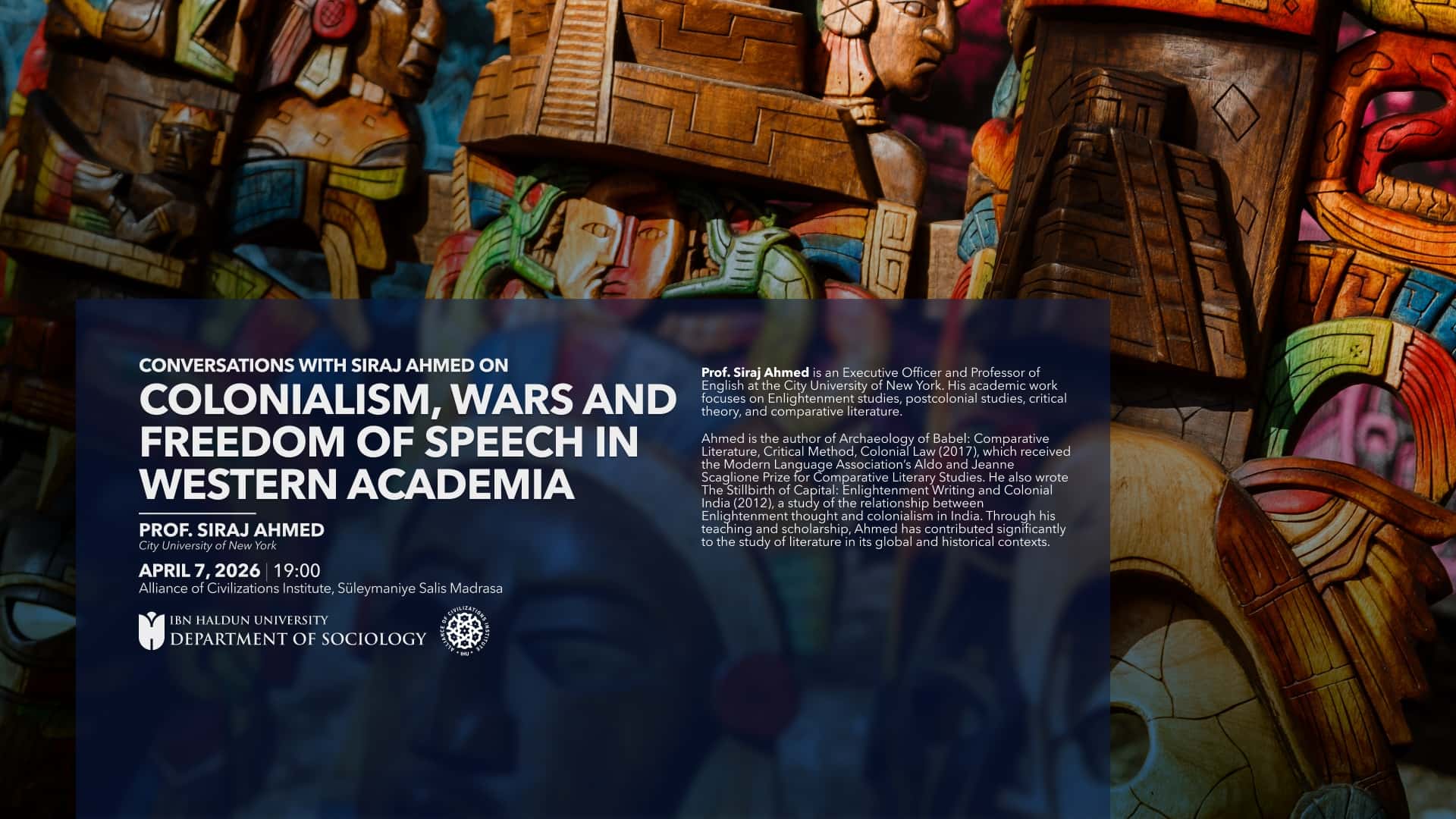 Colonialism, Wars and Freedom of Speech in Western Academia