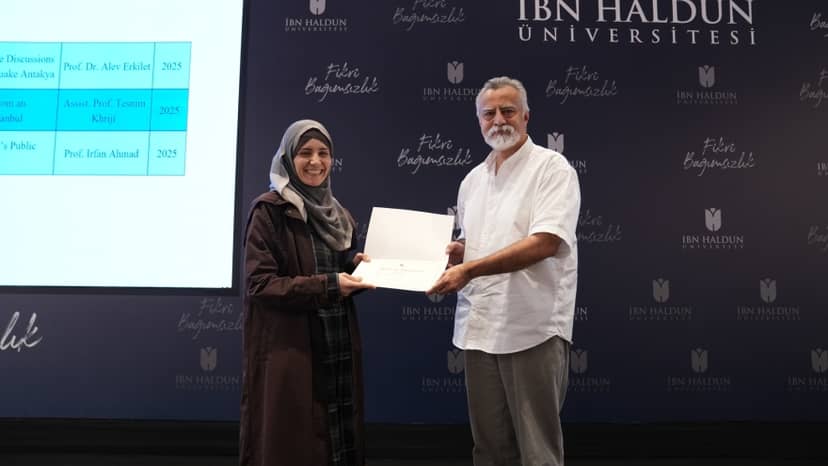 Talal Asad Award Presented at the 5th Sociology Days Student Research Symposium