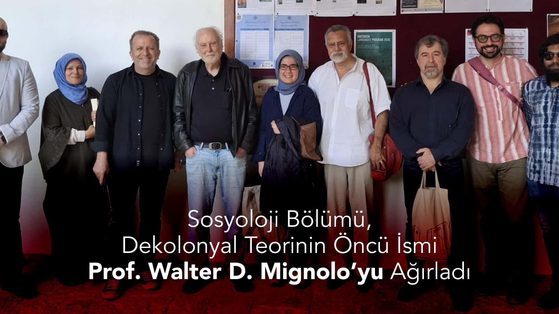 Department of Sociology Hosts Prof. Walter D. Mignolo, a Leading Scholar of Decolonial Theory
