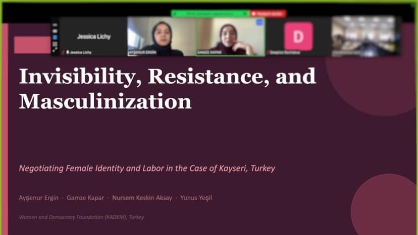 Our MA Students Ayşenur Ergin and Gamze Kapar Presented Their Research at the 16th Annual Gender, Work & Organization Conference