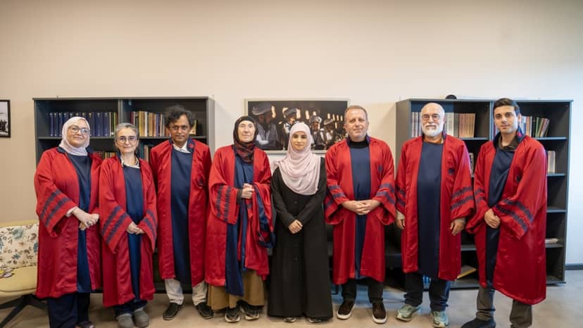 Gowning Ceremony Held for Our Sociology PhD Graduate Dalal Bajes